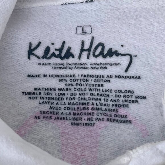 Keith Haring Circle of Men Dance White Hoodie (M/L) Underconusmptioncore/Skater - Picture 7 of 15